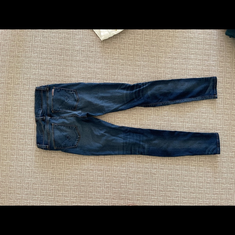 Hudson Mid Rise Ripped Denim Jeans - Picture 9 of 10